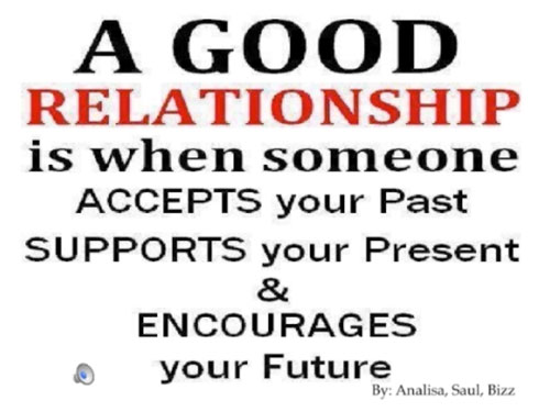 good releationships
